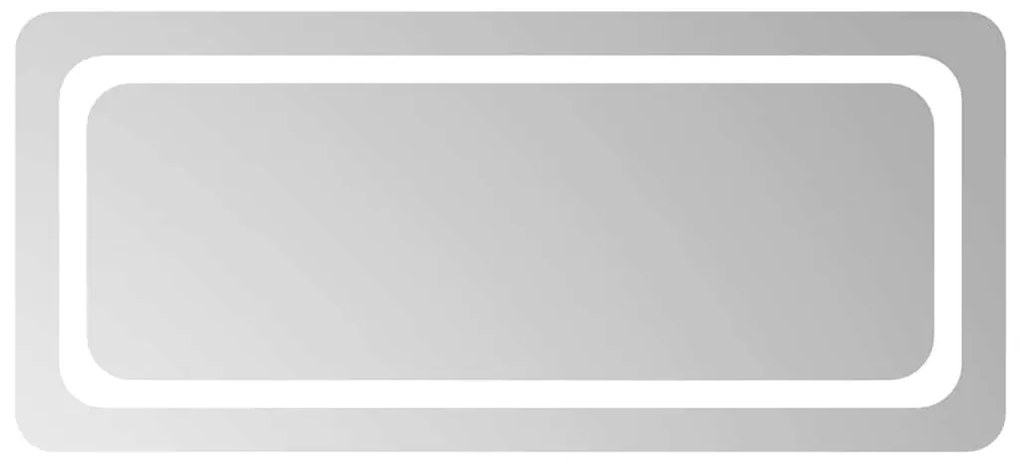 vidaXL Καθρέφτης Μπάνιου με LED 90x40 εκ.