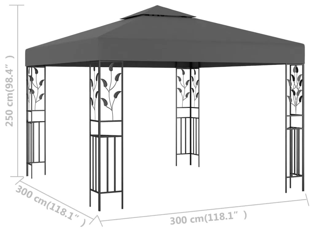 ΚΙΟΣΚΙ ΑΝΘΡΑΚΙ 3 X 3 Μ. 47946