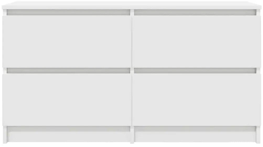 vidaXL Έπιπλο Τηλεόρασης Λευκό 100x35x54 εκ. Επεξεργασμένο Ξύλο