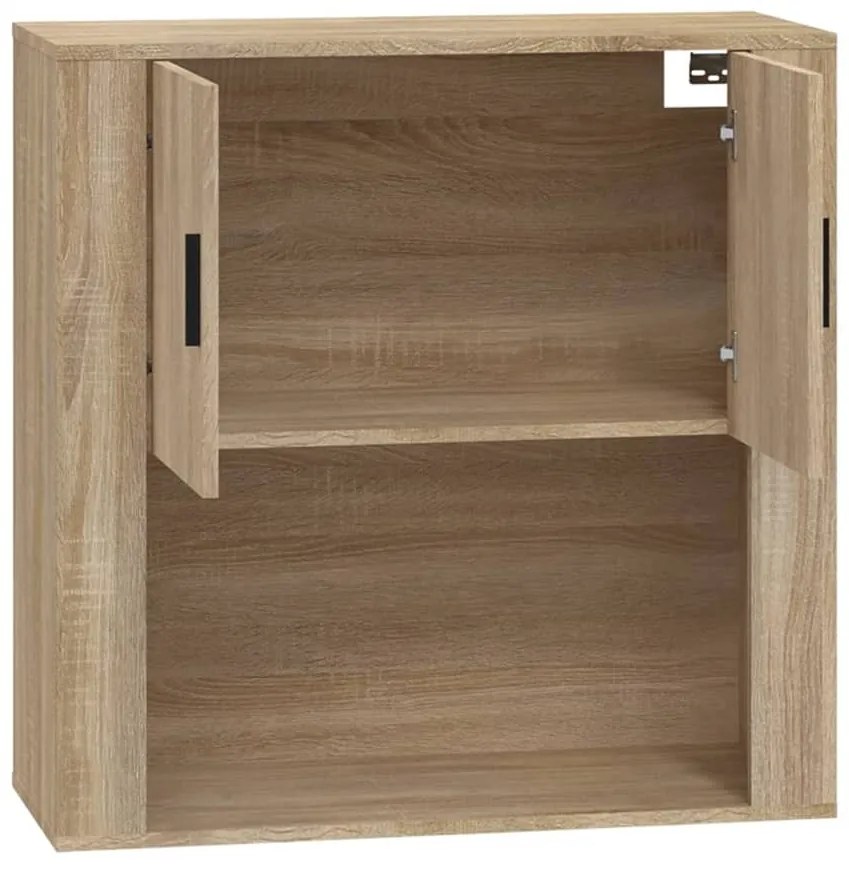 vidaXL Ντουλάπι Τοίχου Sonoma Δρυς 80x33x80 εκ. Επεξεργασμένο Ξύλο