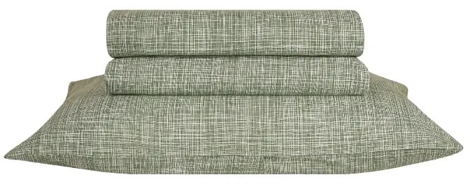 Σεντόνι Υπέρδιπλο Colton 21 Green 240x270 - Kentia