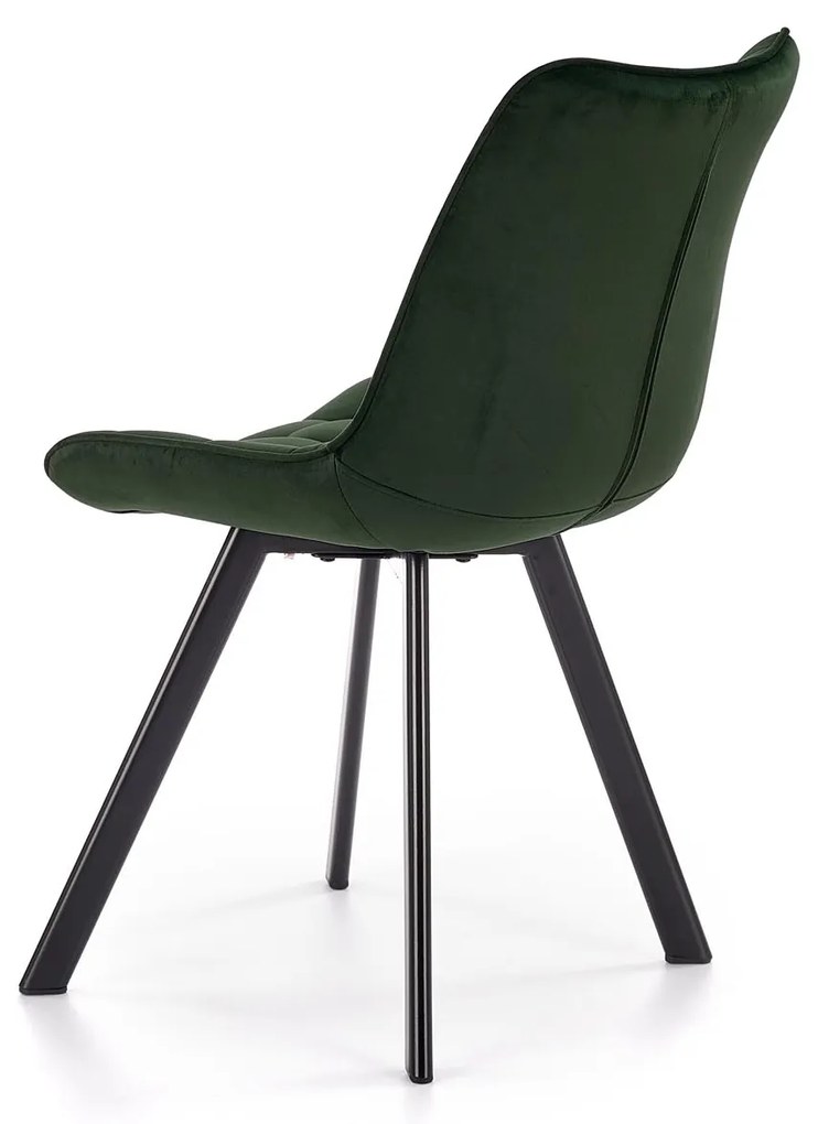 K332 chair, color: dark green DIOMMI V-CH-K/332-KR-C.ZIELONY