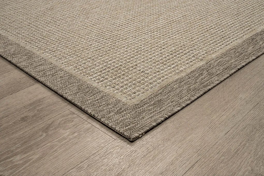 ΧΑΛΙ ETHNIK  202822C BROWN/CARAMEL BEIGE - 200X285  NewPlan