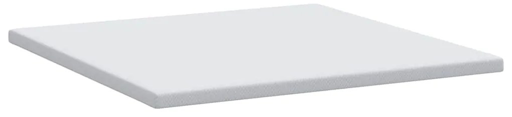 vidaXL Στρώμα επικάλυψης Λευκό 180 x 200 cm Υφασμα Jacquard