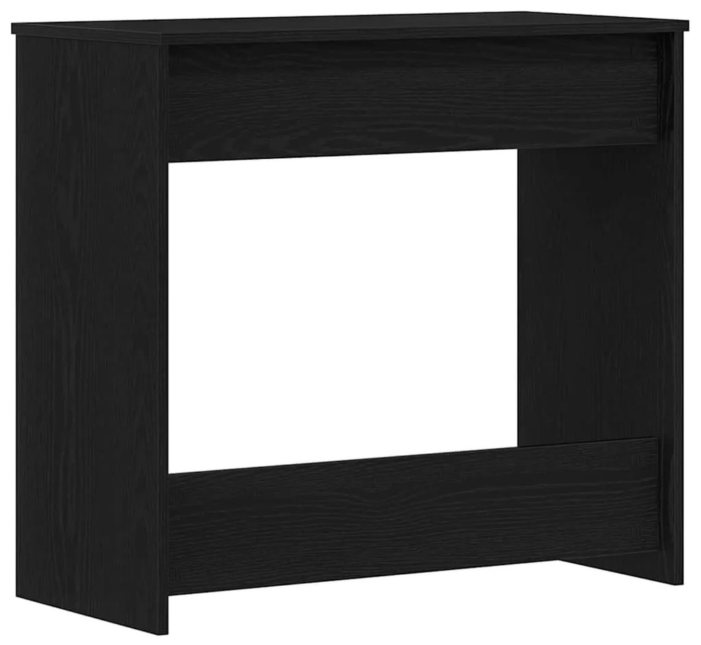 vidaXL Γραφείο Μαύρη Οξυά 80 x 40 x 75 εκ. Επεξεργασμένο ξύλο
