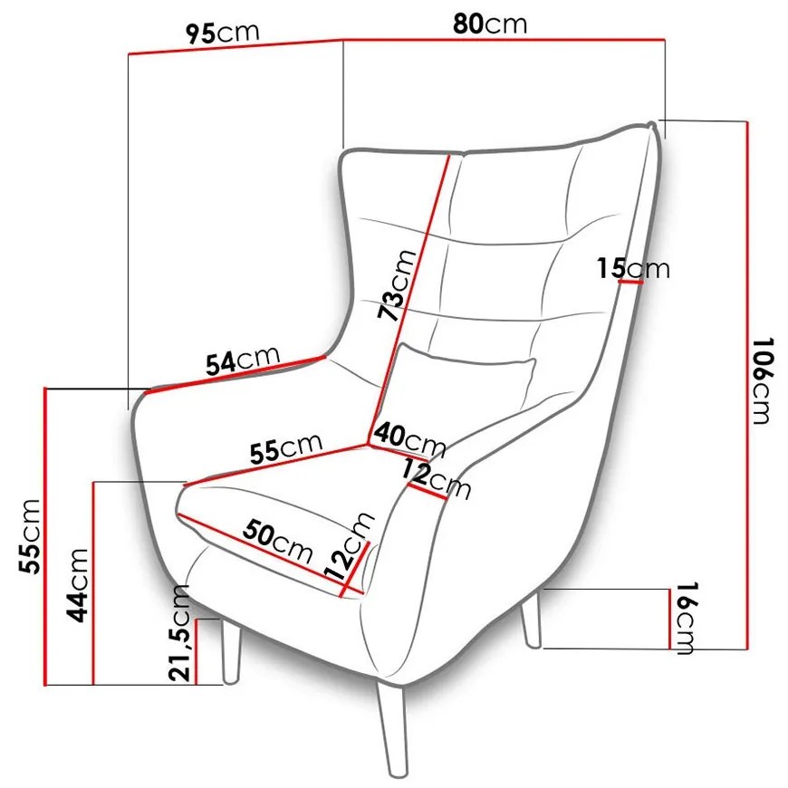 Πολυθρόνα Estjano-Keramidi