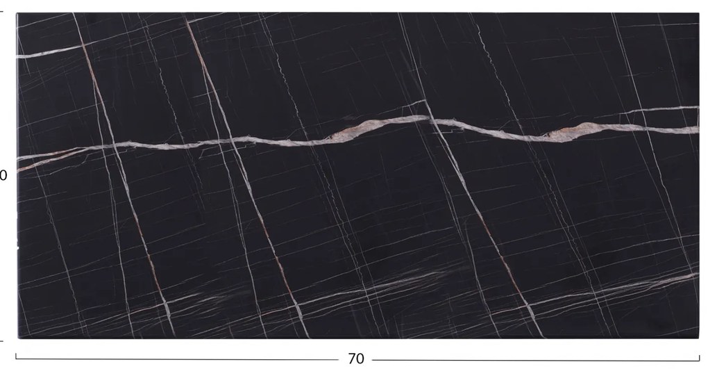 ΕΠΙΦΑΝΕΙΑ ΤΡΑΠΕΖΙΟΥ WERZALIT 120Χ80Χ3.5εκ. ΜΑΥΡΟ ΜΑΡΜΑΡΟ 741 HM5630.13