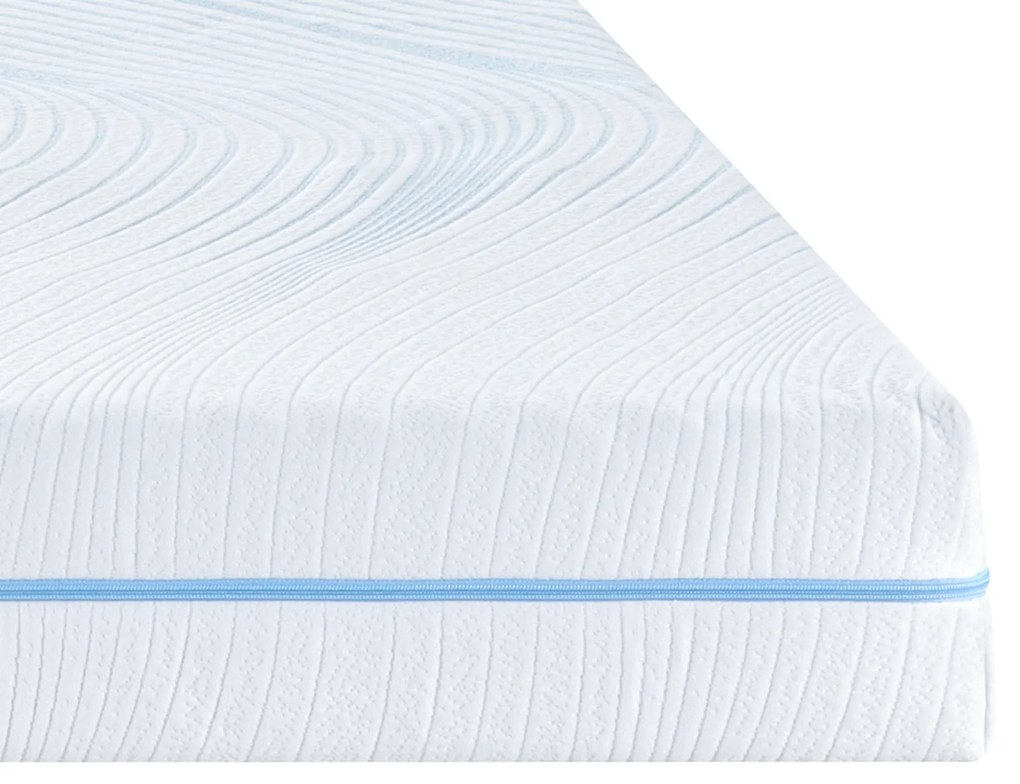 vidaXL Στρώματα Λευκό 80 x 200 cm 100% ύφασμα πολυεστέρα με τζακάρ
