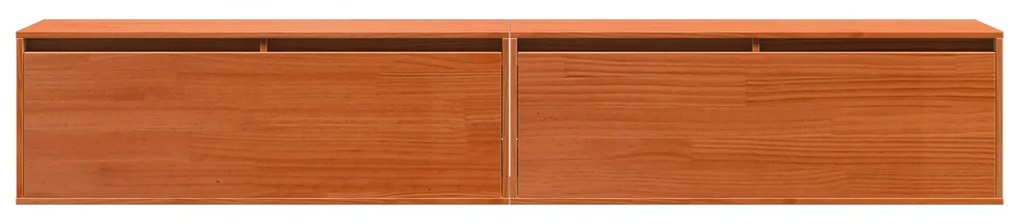 vidaXL Ντουλάπια Τοίχου Επιτοίχιο 2 pcs Καφέ κεριού 100 x 30 x 35 εκ