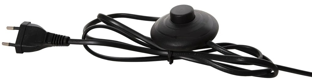 Φωτιστικό Δαπέδου C4342 Μέταλλο - Paper Rope σε Μπέζ Άμμου - Μαύρο Φ20X120Υεκ. 20x20x120 εκ.