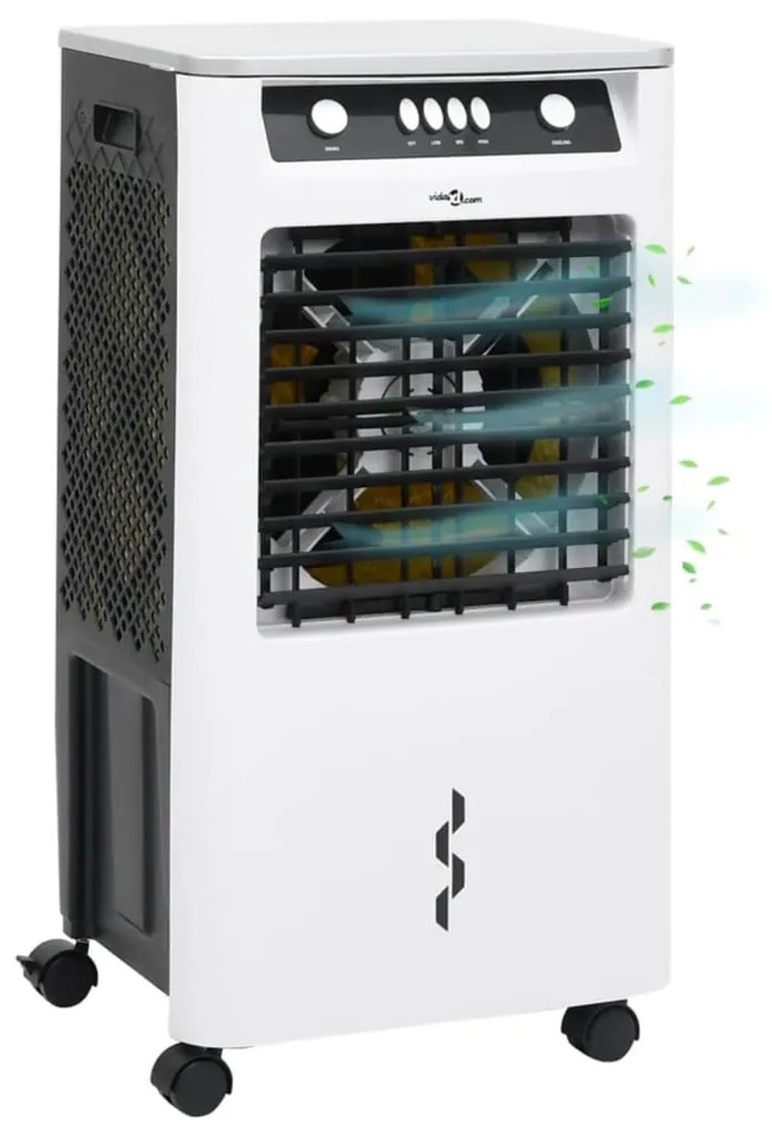 vidaXL Air Cooler Φορητό 3 σε 1 Ασπρόμαυρο 73 x 38 x 30,5 εκ. 80 W