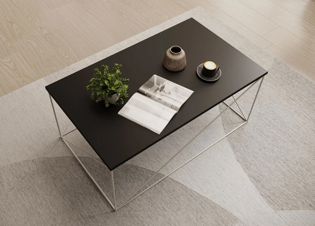 Τραπεζάκι σαλονιού Dente-Leuko-Mauro