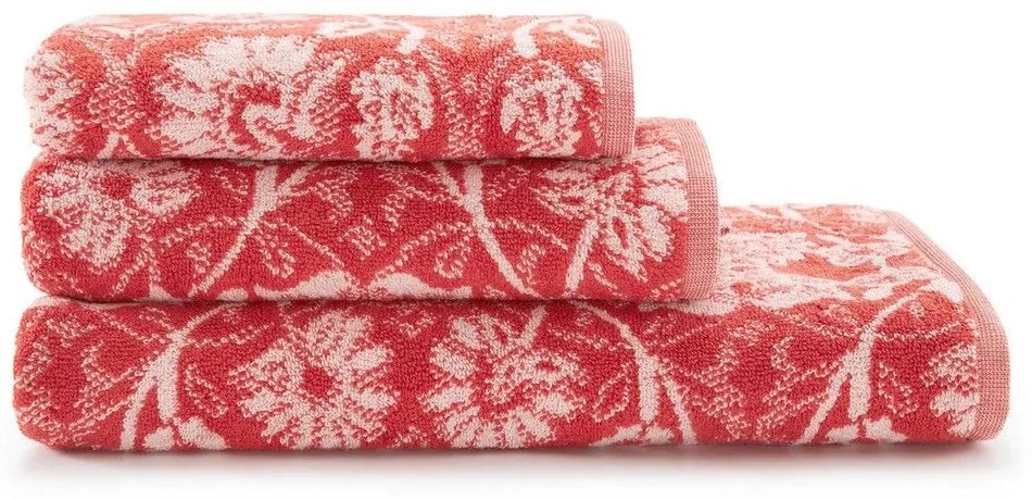Πετσέτα Mira Red Bassetti Χεριών 40x60cm 100% Cotton