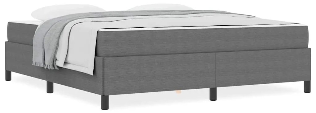 vidaXL Σκελετός Κρεβατιού Άλλο Ανοιχτό γκρι 180 x 200 cm Βελούδο