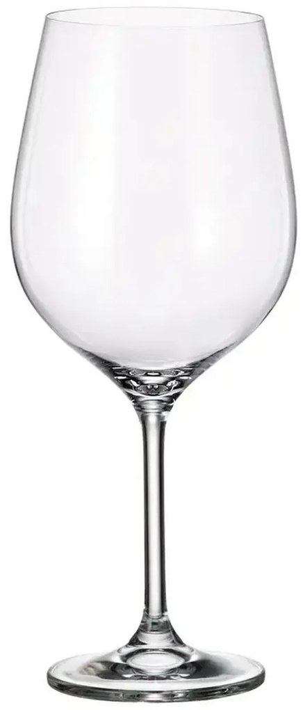 Ποτήρι Κόκκινου Κρασιού 600ml CREX - Crystal Bohemia - 6 ΤΜΧ