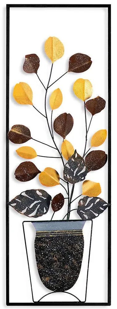 Διακοσμητικό Τοίχου Alder 930DYU1280 32x4x90cm Multi Wallity Μέταλλο