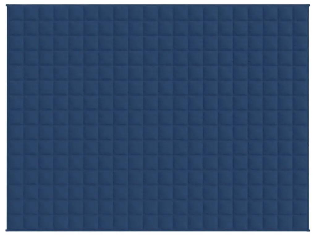 Κουβέρτα Βαρύτητας Μπλε 152 x 203 εκ. 11 κ. Υφασμάτινη - Μπλε