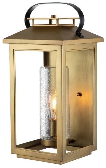 Φανάρι Απλίκα Φωτιστικό Τοίχου 1xE27 IP44 52cm Atwater Quintiesse Elstead Lighting-QN-ATWATER-L-PDB-Ορείχαλκος QN-ATWATER-L-PDB