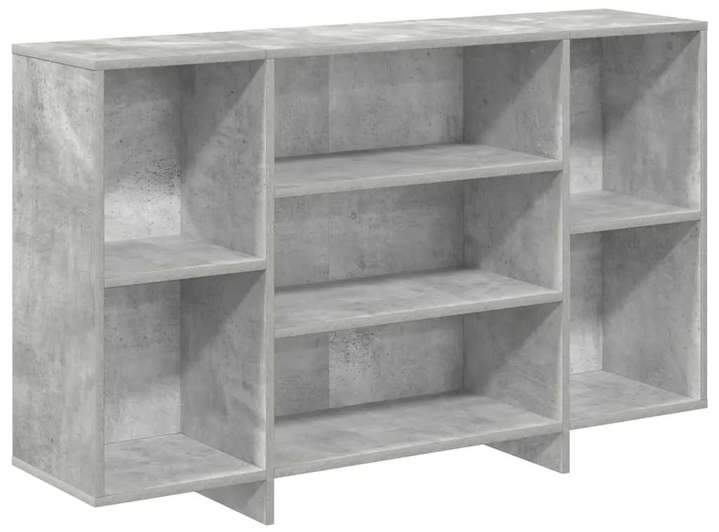 vidaXL Ντουλάπι Γκρι Σκυροδέματος 120x30x75 εκ. Επεξεργασμένο Ξύλο