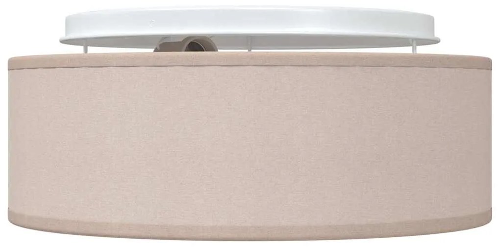 vidaXL Λάμπα Οροφής Taupe 30 x 13.5 εκ. ύφασμα