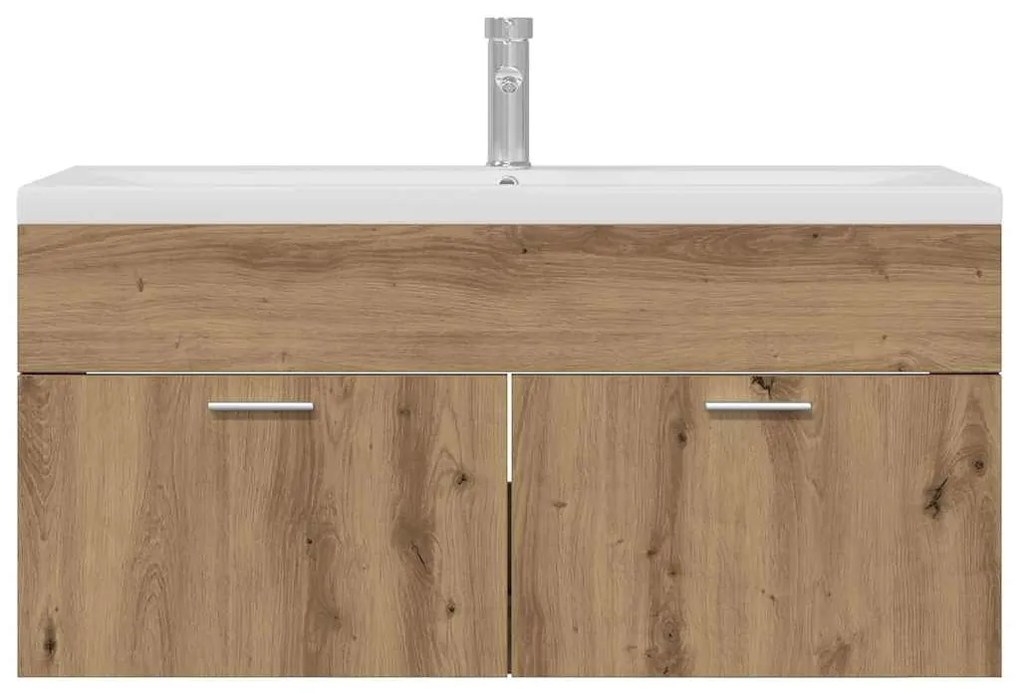 vidaXL Ντουλάπι Μπάνιου με συρτάρι Artisan Oak 100 x 38,5 x 46 cm