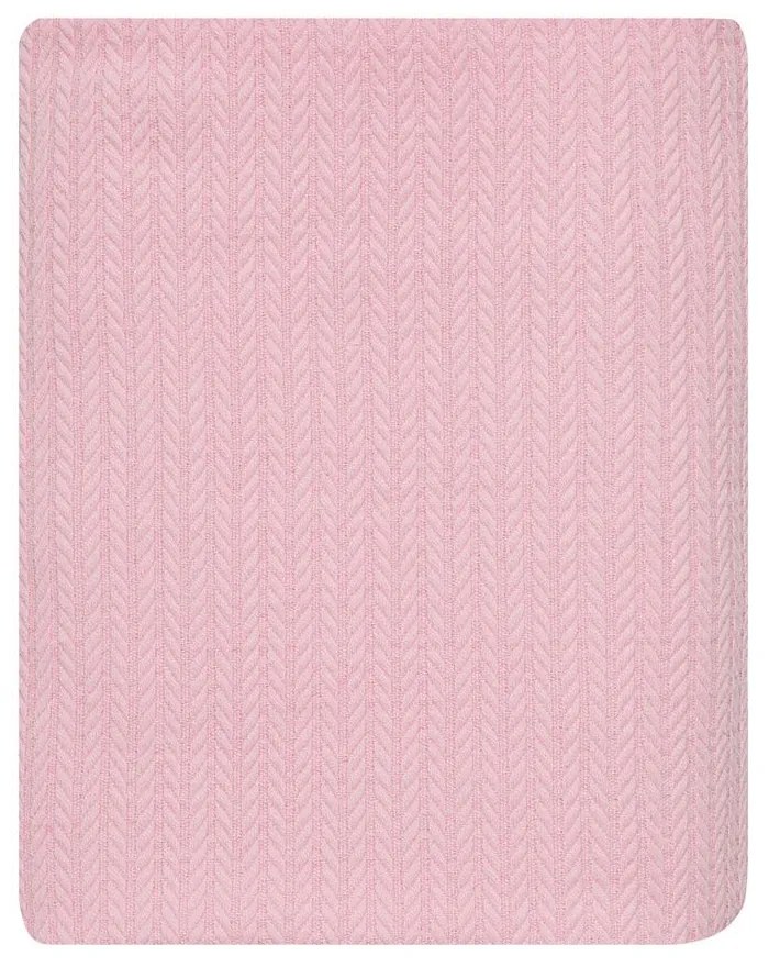 Κουβέρτα Παιδική Minny 14 Pink Kentia Μονό 170x240cm 100% Βαμβάκι