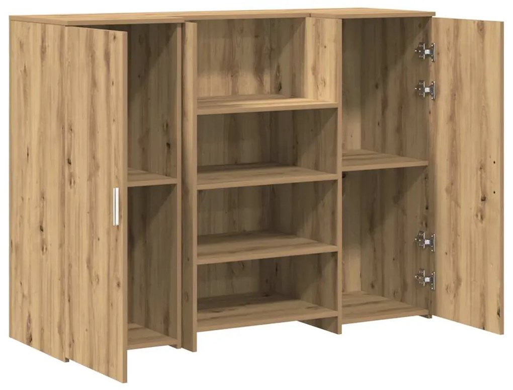 vidaXL Γραφείο υποδοχής 135x50x103,5 εκ. Επεξεργασμένο Ξύλο