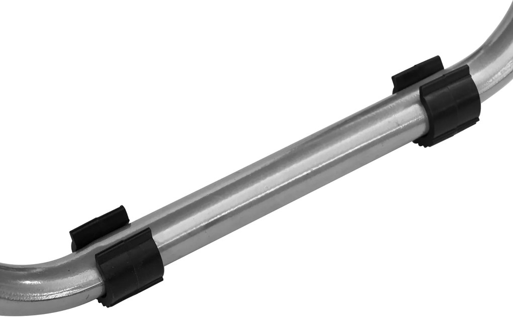 vidaXL Καρότσι Αγορών Γκρι 35 x 28 x 92 εκ. Ύφασμα Oxford
