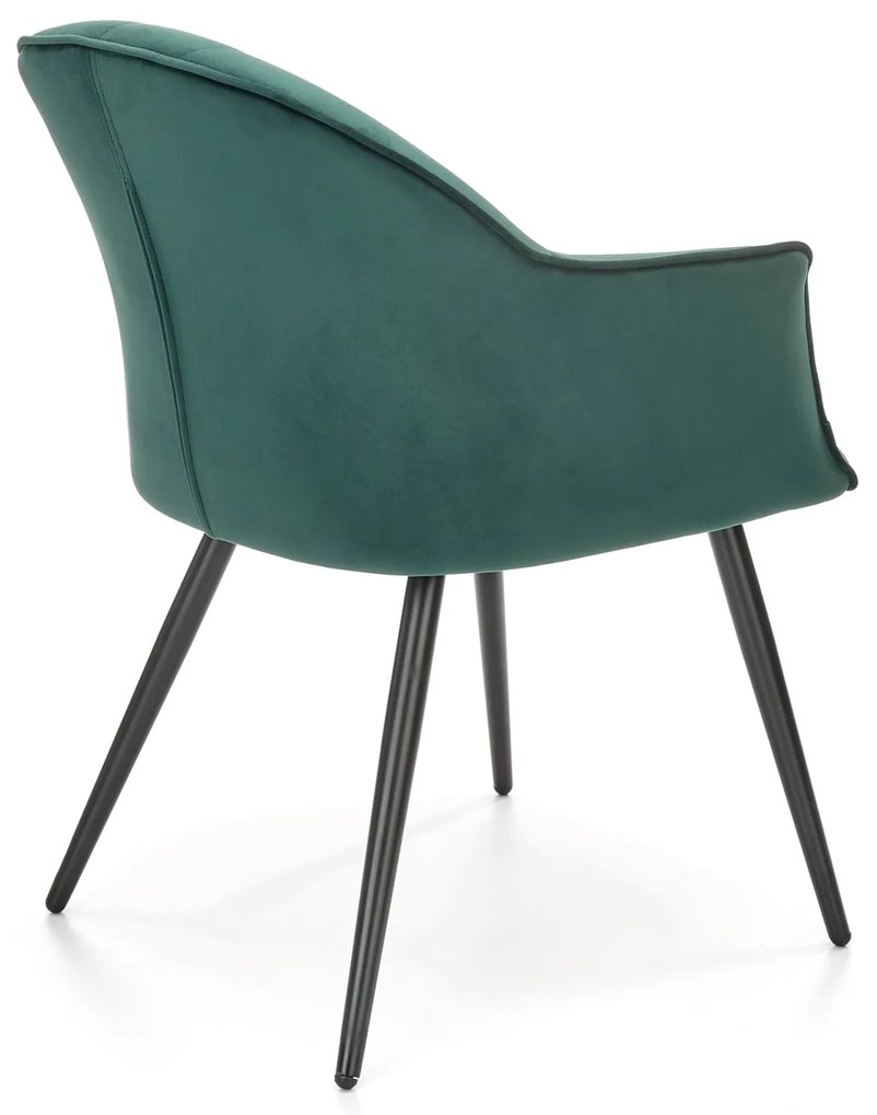 K468 chair dark green DIOMMI V-CH-K/468-KR-C.ZIELONY