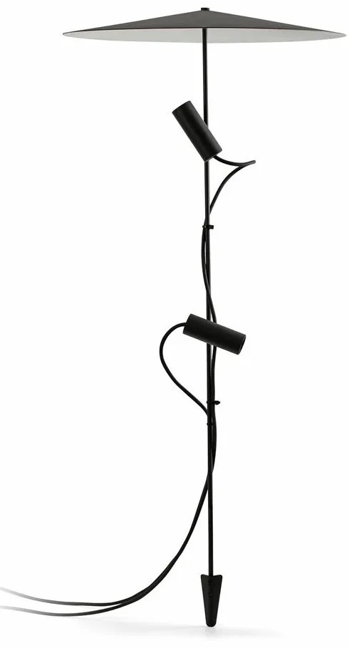 Φωτιστικό Δαπέδου Καρφωτό Clap NG 1030 75709-233PDR Led 2X6W 3000K 2x524lm 38° Black Faro Barcelona