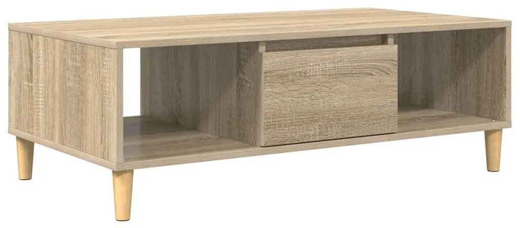 vidaXL Τραπεζάκι σαλονιού Δρύς Sonoma 102 x 55 x 35 εκ