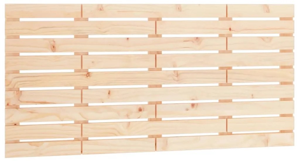 vidaXL Κεφαλάρι Επιτοίχιο 141x3x63 εκ. από Μασίφ Ξύλο Πεύκου