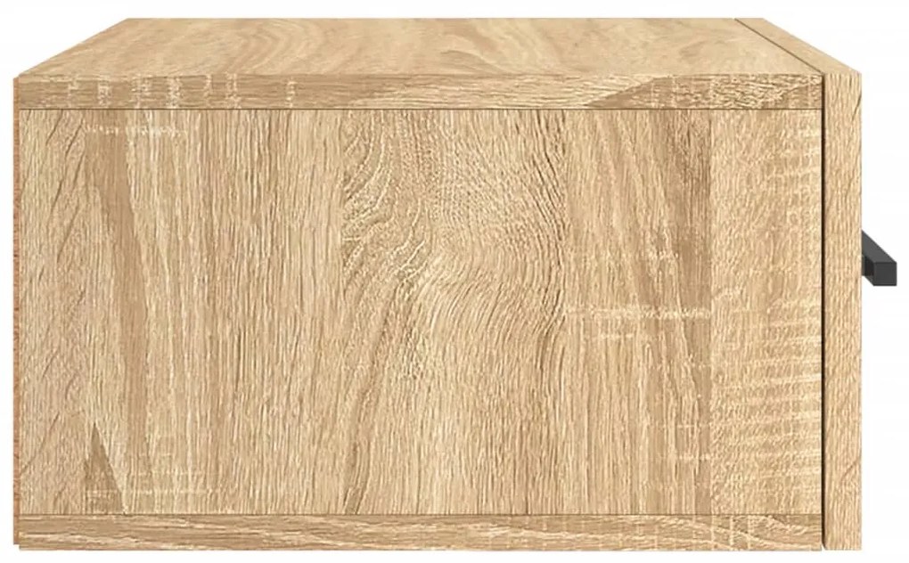 vidaXL Κομοδίνα Επιτοίχια Sonoma Δρυς 35 x 35 x 20 εκ.
