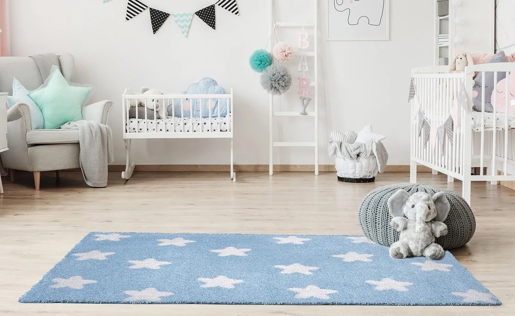 Χαλί Colore Colori Cocoon 8391 Γαλάζιο Διάμετρος: 250 εκ.