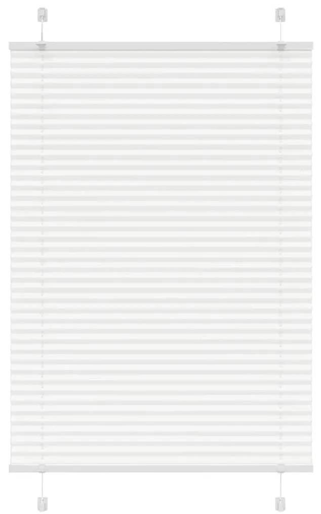 Πλισέ περσίδα Λευκό 100x150 cm Πλάτος υφάσματος 99,4 cm - Λευκό