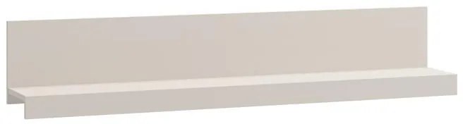 Ράφι Τοίχου WARWICK ZP Χρώμα Cashmere - Cashmere Matt Foil 138x20x24εκ. 138x20x24 εκ.