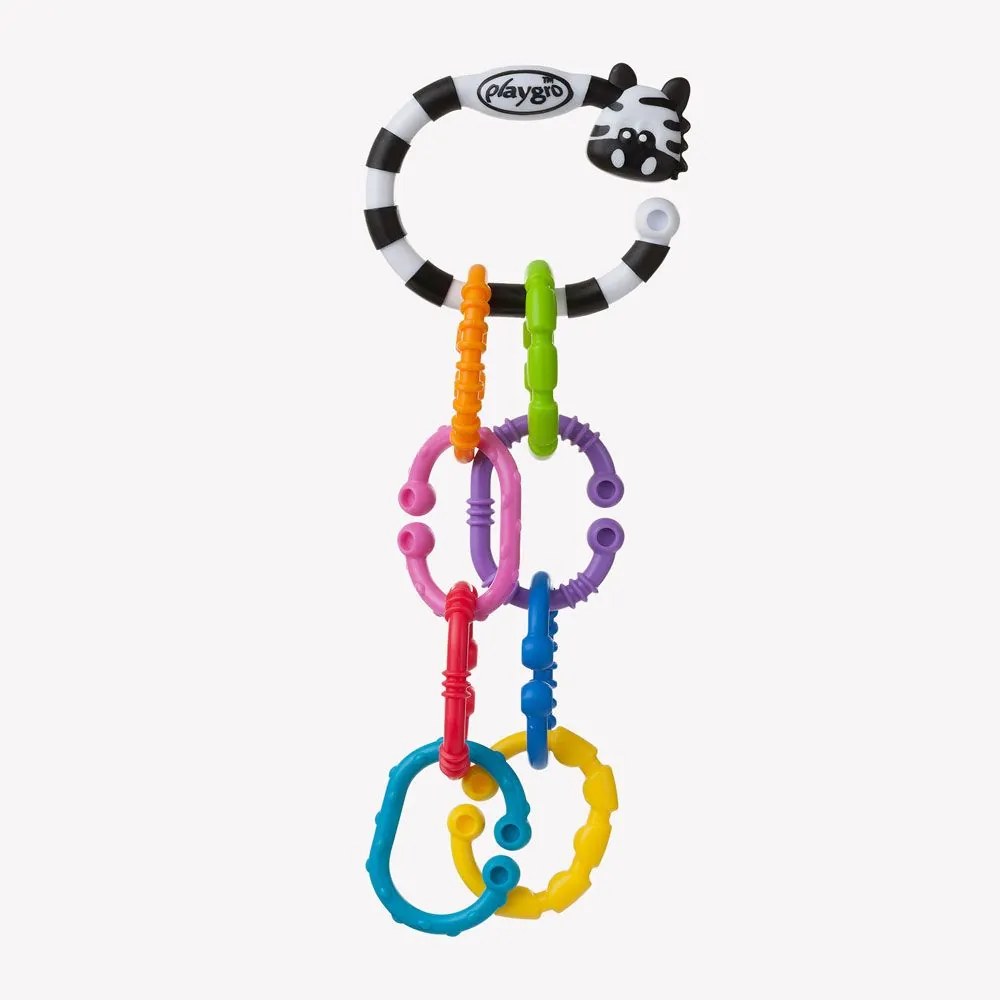 Μασητικό Οδοντοφυΐας Zebra 9 Links 0184558 3 Μηνών + Multi Playgro