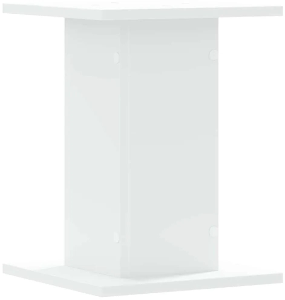 vidaXL Βάσεις Ηχείων 2 Τεμ. Λευκή 30x30x40 εκ. Επεξ. Ξύλο