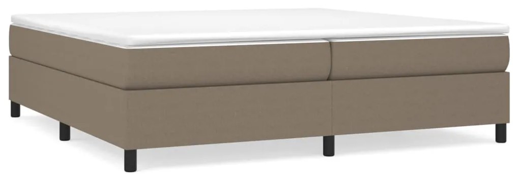 ΚΡΕΒΑΤΙ BOXSPRING ΜΕ ΣΤΡΩΜΑ TAUPE 200X200 ΕΚ. ΥΦΑΣΜΑΤΙΝΟ 3144451