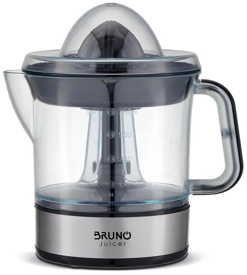 BRUNO ηλεκτρικός στίφτης BRN-0095 με χωρητικότητα 700ml, 40W, inox-μαύρο