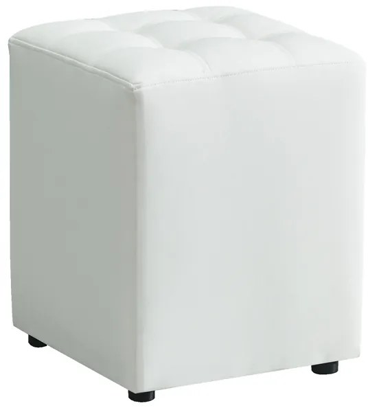 CUBE WHITE PU ΣΚΑΜΠΟ