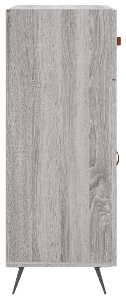 vidaXL Ντουλάπι Γκρι Sonoma 69,5 x 34 x 90 εκ. από Επεξεργασμένο Ξύλο