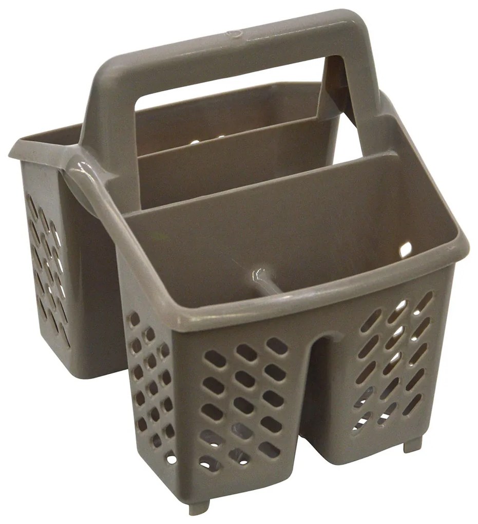 Κουταλοθήκη - Στραγγιστήρι (17.5x14.5x17.5) L-C Taupe 6PLB138TA