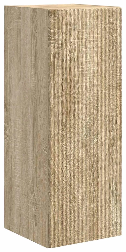 vidaXL Σετ τοίχου για τηλεόραση 4 pcs Δρύς Sonoma Επεξεργασμένο ξύλο