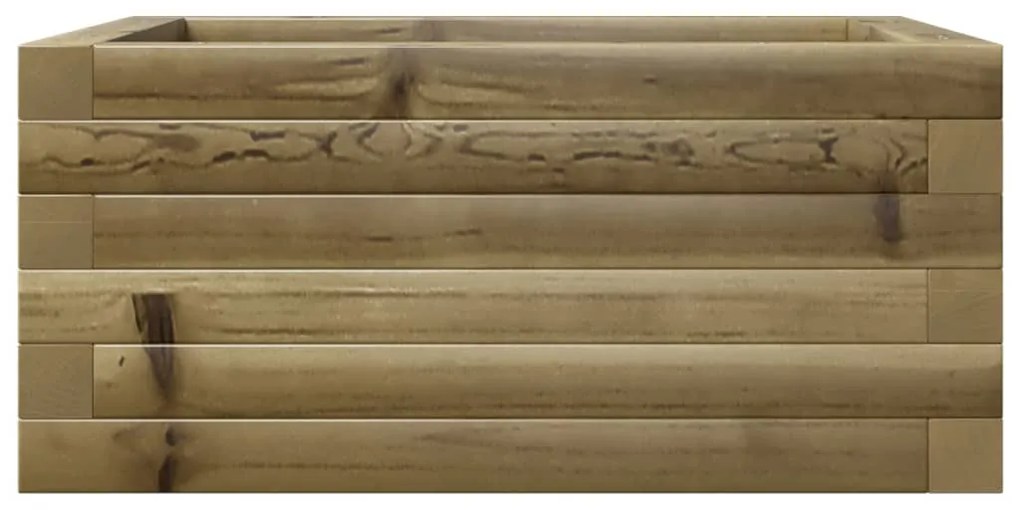 vidaXL Ζαρντινιέρα Κήπου 50x50x23 εκ. από Εμποτισμένο Ξύλο Πεύκου