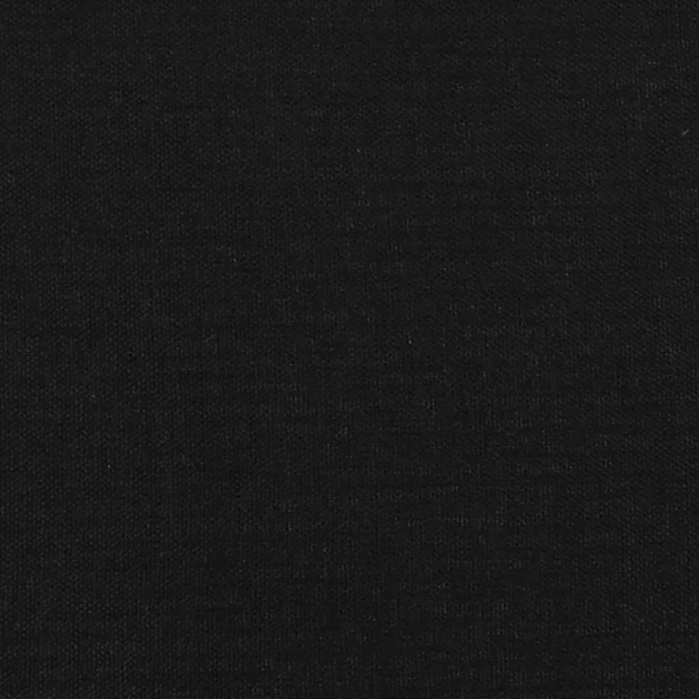 vidaXL Κεφαλάρι με Πτερύγια Μαύρο 83x16x118/128 εκ. Υφασμάτινο
