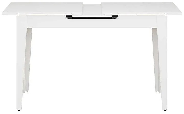 Τραπέζι Trendline Megapap επεκτεινόμενο χρώμα λευκό 120/150x70x75εκ.