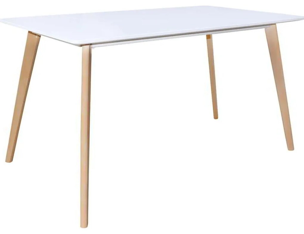 Τραπέζι MARTIN 140x80cm Άσπρο