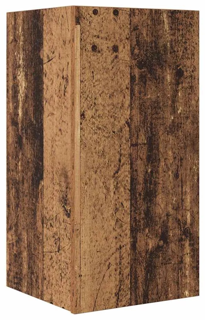 vidaXL Σετ επίπλου τηλεόρασης 4 pcs Παλιό Ξύλο Επεξεργασμένο ξύλο