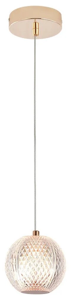 Φωτιστικό Κρεμαστό Braytron BV01-00010 Χρυσό Ματ (Gold Mat- Satin)